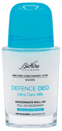 DEFENCE DEO ULTRA CARE ROLL-ON SENZA SALI D'ALLUMINIO 50 ML - farmavitality.it