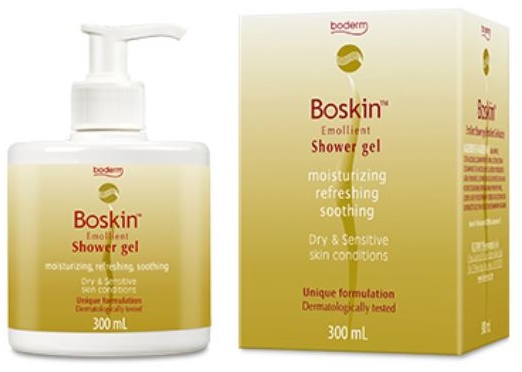 BOSKIN DOCCIA GEL EMOLLIENTE CUOIO CAPELLUTO E PELLE 300 ML - farmavitality.it