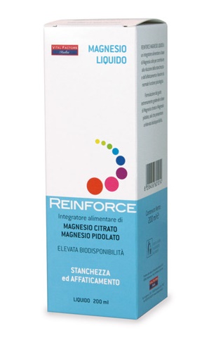 REINFORCE MAGNESIO LIQUIDO 200 ML - farmavitality.it
