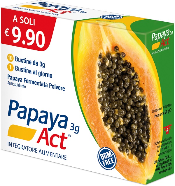 PAPAYA ACT 10 BUSTINE DA 3 G - farmavitality.it
