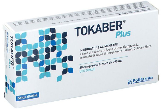 TOKABER PLUS 990MG 30 COMPRESSE - farmavitality.it