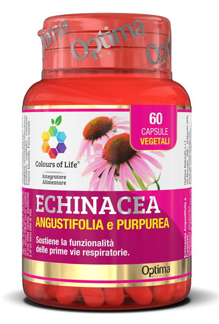 COLOURS OF LIFE ECHINACEA 60 CAPSULE VEGETALI 500 MG - farmavitality.it
