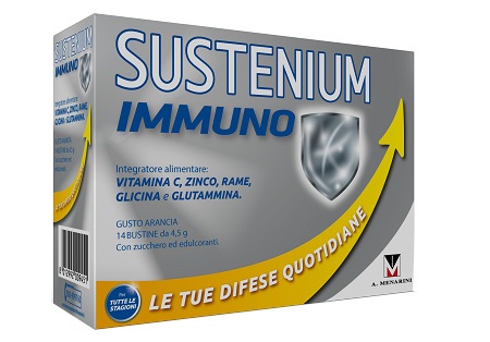 SUSTENIUM IMMUNO ENERGY 14 BUSTINE DA 4,5 G - farmavitality.it
