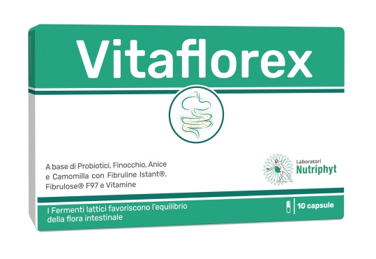 VITAFLOREX 10 CAPSULE 4,6 G - farmavitality.it