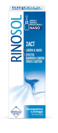 SPRAY NASALE RINOSOL 2ACT 15 ML - farmavitality.it