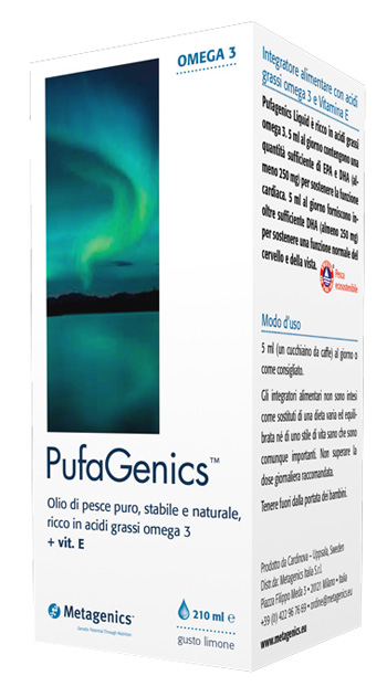 PUFAGENICS LIQUID LIMONE 210 ML - farmavitality.it