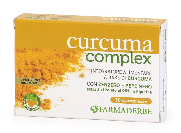CURCUMA COMPLEX 30 COMPRESSE - farmavitality.it