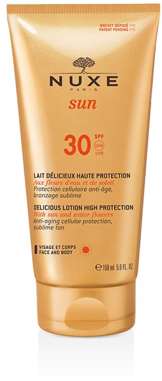 NUXE SUN LATTE SOLARE DELIZIOSO ANTI-ETA' SPF30 150 ML - farmavitality.it