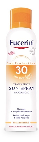 EUCERIN SUN SPRAY TOCCO SECCO SPF30 200 ML - farmavitality.it