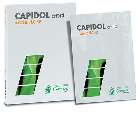 CEROTTO DERMICO CAPIDOL HIGH CONCENTRATION FROZEN PHOSPHOLIPO 5 CEROTTI - farmavitality.it