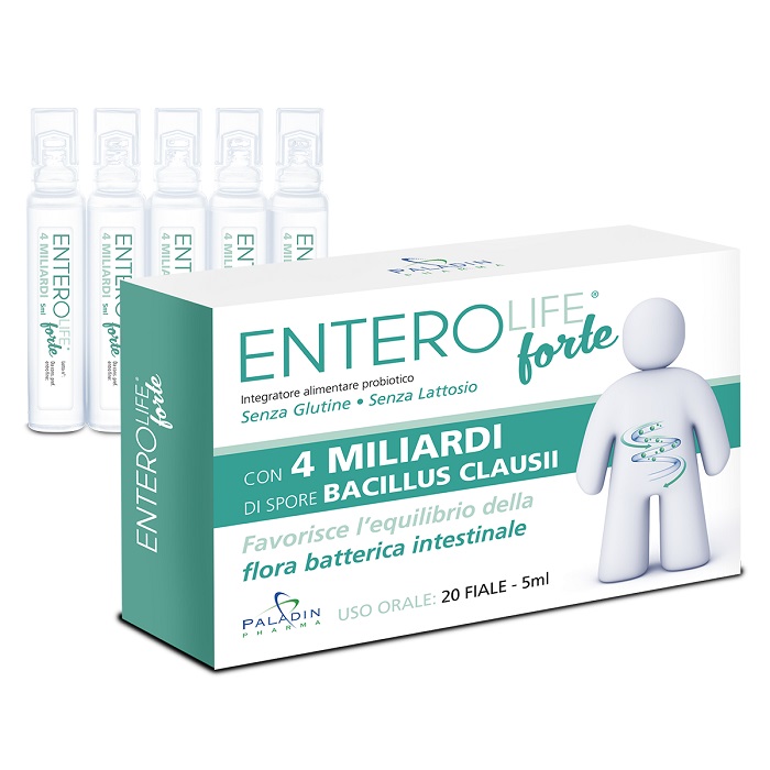 ENTEROLIFE FORTE 4 MILIARDI 20 FIALE DA 5 ML - farmavitality.it