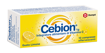 Cebion Effervescente Limone Integratore Vitamina C 10 Compresse - farmavitality.it