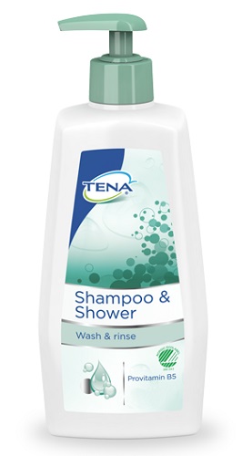 TENA SHAMPOO & SHOWER 500 ML - farmavitality.it