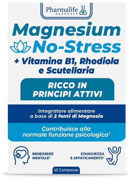 MAGNESIUM NO STRESS 45 COMPRESSE - farmavitality.it