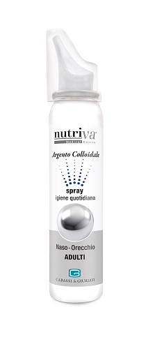 NUTRIVA ARGENTO COLLOIDALE NASO/ORECCHIE 100 ML - farmavitality.it