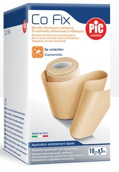 BENDA ELASTICA PIC CO FIX AUTOADESIVA 6X5CM MEDIUM - farmavitality.it