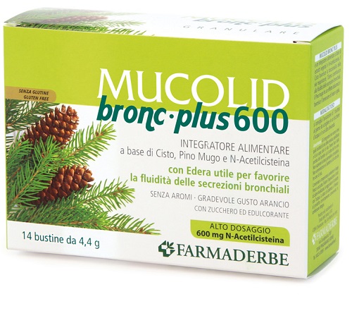 MUCOLID BRONC PLUS 600 14 BUSTINE - farmavitality.it