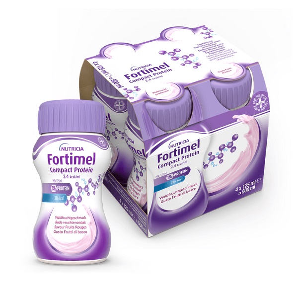 FORTIMEL COMPACT PROTEIN FRUTTI DI BOSCO 4X125 ML - farmavitality.it