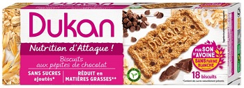 DUKAN EXPERT BISCOTTO CRUSCA GOCCE DI CIOCCOLATO 225 G - farmavitality.it