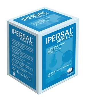 SOLUZIONE IPERTONICA STERILE IPERSAL 3% 25 FLACONCINI 5 ML - farmavitality.it
