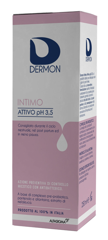 DERMON INTIMO ATTIVO 250 ML - farmavitality.it
