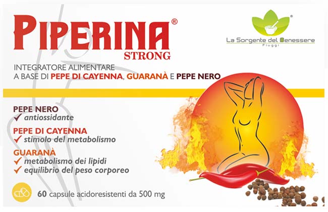 PIPERINA STRONG 60 CAPSULE - farmavitality.it