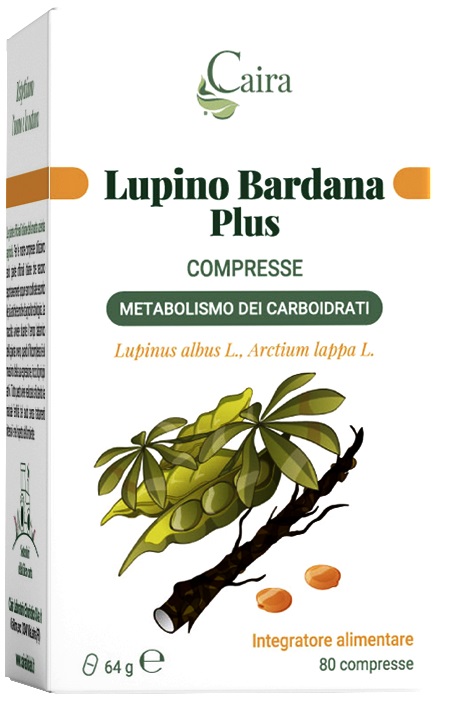 CAIRA LUPINO BARDANA 110 COMPRESSE - farmavitality.it