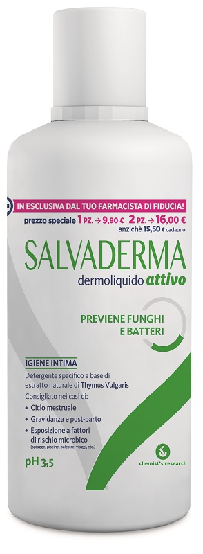 SALVADERMA DERMOLIQUIDO ATTIVO 500 ML - farmavitality.it