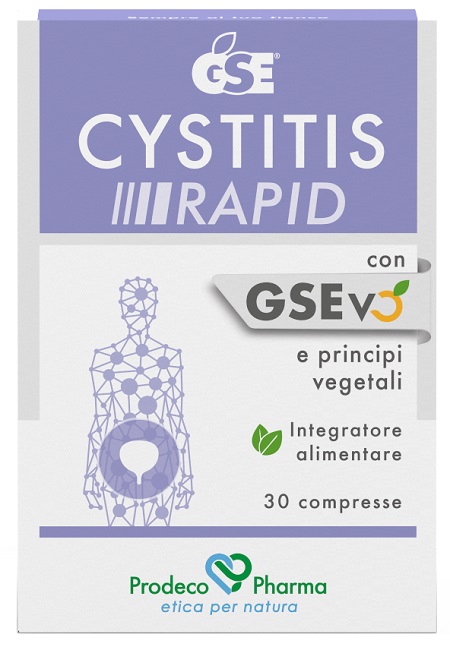 GSE CYSTITIS RAPID 30 COMPRESSE - farmavitality.it