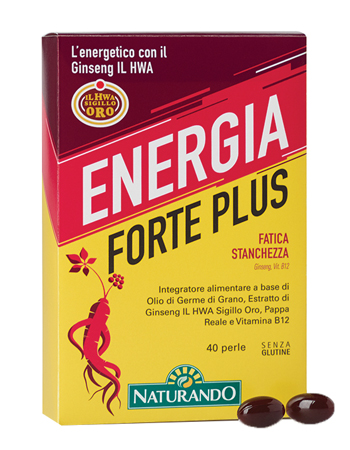 ENERGIA FORTE PLUS 40 PERLE - farmavitality.it