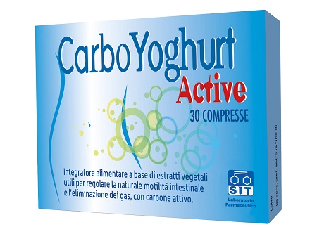 CARBOYOGHURT ACTIVE 30 COMPRESSE - farmavitality.it