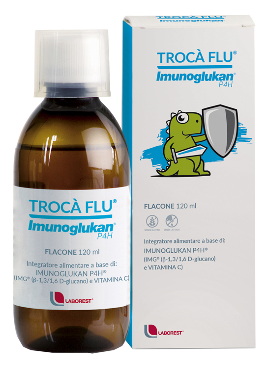 TROCA' FLU' IMUNOGLUKAN FLACONE 120 ML - farmavitality.it