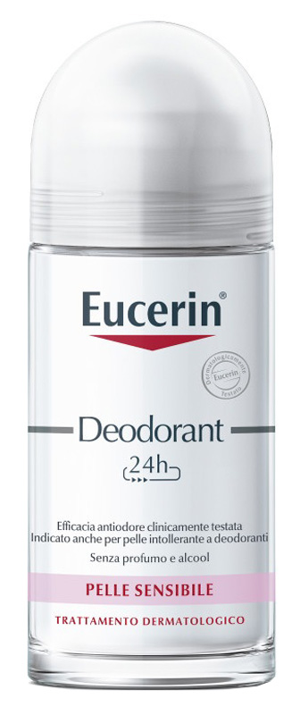 EUCERIN DEODORANTE ROLL-ON PELLI SENSIBILI 50 ML - farmavitality.it