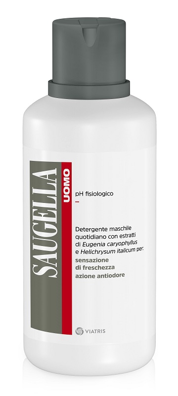 SAUGELLA UOMO PH FISIOLOGICO DETERGENTE MASCHILE 500 ML - farmavitality.it