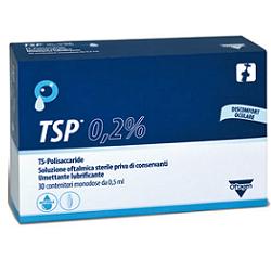 TSP 0,2% SOLUZIONE OFTALMICA UMETTANTE LUBRIFICANTE 30 FLACONCINI MONODOSE 0,5 ML - farmavitality.it