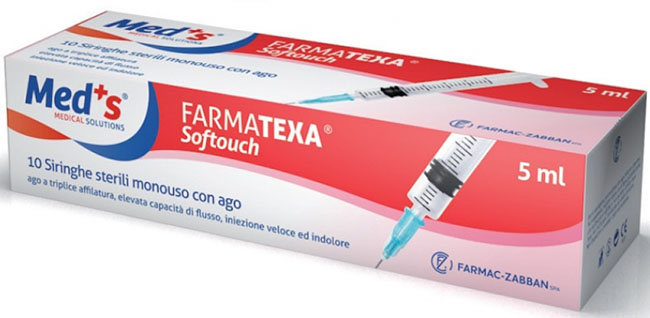 SIRINGA MEDS 5 ML 14 GAUGE 10 PEZZI - farmavitality.it