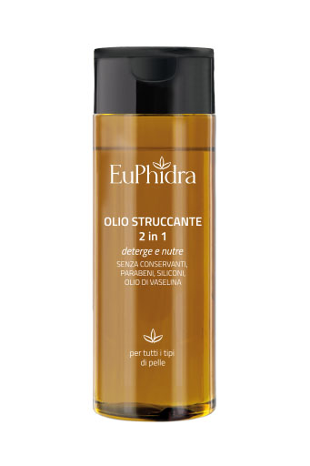 EUPHIDRA OLIO DETERGENTE STRUCCANTE IN FLACONE DA 100 ML CON ASTUCCIO - farmavitality.it
