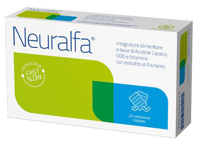 NEURALFA 20 COMPRESSE TRISTRATO - farmavitality.it