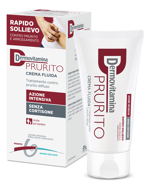 DERMOVITAMINA PRURITO CREMA FLUIDA AZIONE INTENSIVA SENZA CORTISONE 150 ML - farmavitality.it