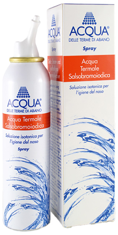 ACQUA DELLE TERME DI ABANO ISOTONICA SPRAY IRRIGAZIONE NASALE 125 ML - farmavitality.it