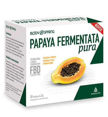 BODY SPRING PAPAYA FERMENTATA PURA 30 BUSTINE - farmavitality.it