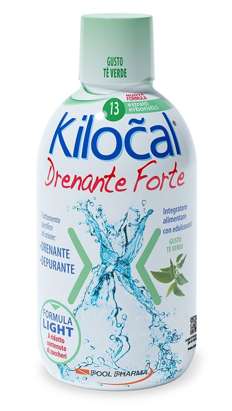 KILOCAL DRENANTE FORTE THE VERDE 500 ML - farmavitality.it