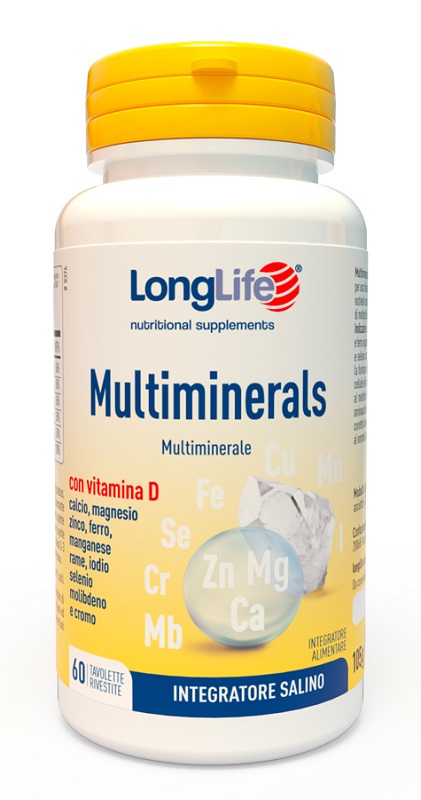 LONGLIFE MULTIMINERALS 60 TAVOLETTE - farmavitality.it