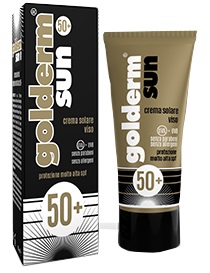GOLDERM SUN SPF 50+ CREMA VISO 50 ML - farmavitality.it