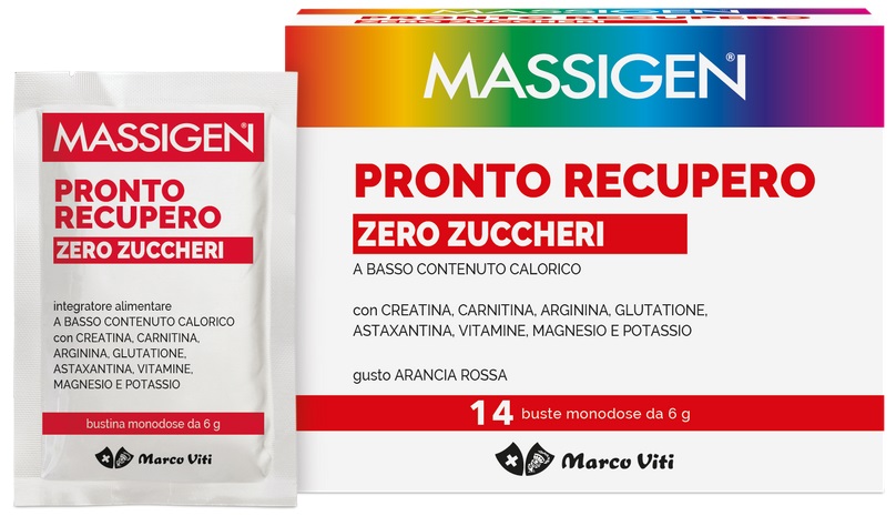 MASSIGEN PRONTO RECUPERO ZERO ZUCCHERI 14 BUSTINE - farmavitality.it