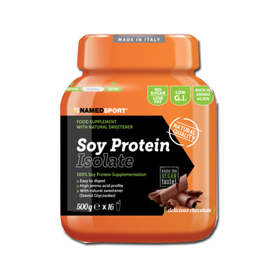 SOY PROTEIN ISOLATE DELICIOUS CHOCOLATE POLVERE 500 G - farmavitality.it