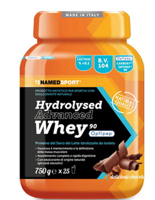HYDROLYSED ADVANCED WHEY DELICIOUS CHOCOLATE BARATTOLO POLVERE ORALE 750 G - farmavitality.it