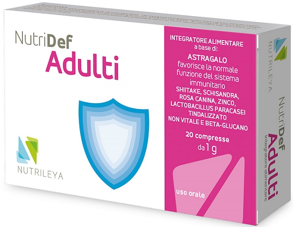 NUTRIDEF ADULTI 20 COMPRESSE - farmavitality.it