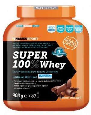 SUPER100% WHEY SMOOTH CHOCOLATE 908 G - farmavitality.it