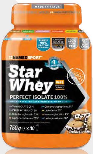 STAR WHEY COOKIES & CREAM 750 G - farmavitality.it